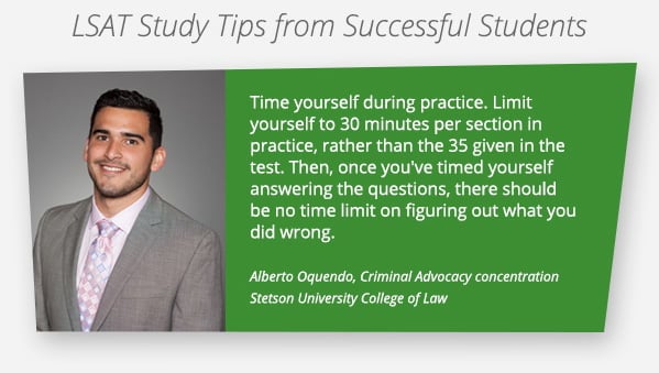 LSAT Tip 3: Time Limits are your training partner