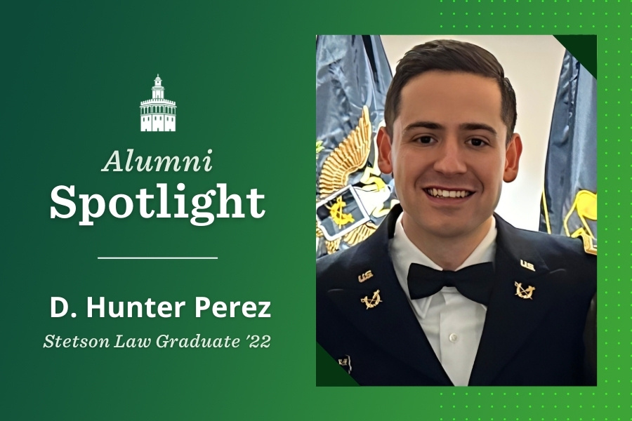 Student Spotlight: D. Hunter Perez, '22